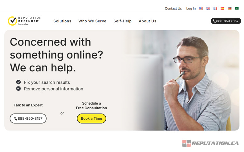 What ReputationDefender Does